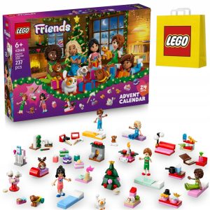 KLOCKI LEGO FRIENDS 42668 KALENDARZ ADWENTOWY 2025 NOWE NA PREZENT + TORBA